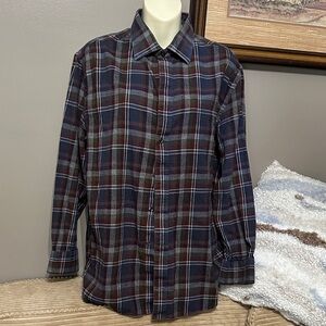 🚨SALE Jos A. Bank Multicolor Plaid Button Down Shirt medium